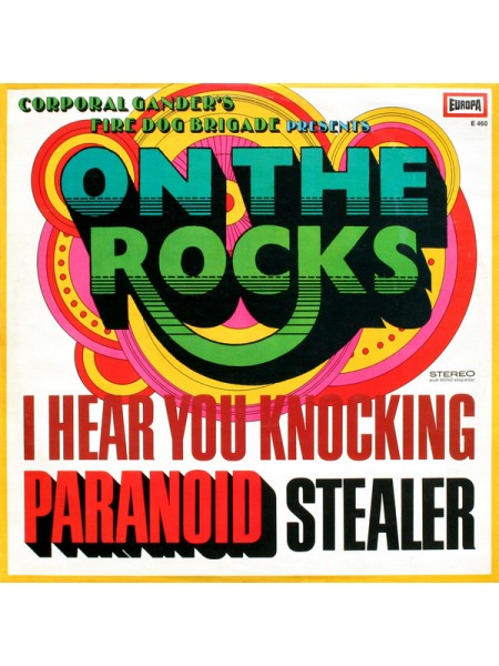 800001	Corporal Gander's Fire Dog Brigade – On The Rocks	"	Hard Rock, Psychedelic Rock, Krautrock"	1970	"	Europa – E 460"	EX/EX	"	Germany"