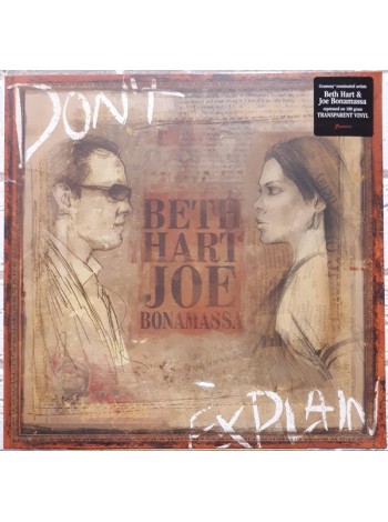 35016727	 	 Beth Hart, Joe Bonamassa – Don't Explain	"	Blues Rock "	Transparent, 180 Gram, 2lp	2011	" 	Provogue – PRD 7350 1"	S/S	 Europe 	Remastered	26.11.2021