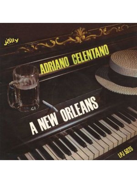 1403205	Adriano Celentano – A New Orleans  (Re 2015)	Rock & Roll, Tango	1963	Jolly Hi-Fi Records – LPJ 5025	S/S	Italy