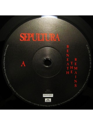 1403312		Sepultura ‎– Beneath The Remains  	"	Thrash"	1989	Cargo Records – RRCAR 8766-1, Roadrunner Records – RRCAR 8766-1	M/M	Germany	Remastered	2007