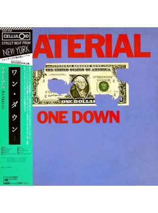 1403317	Material – One Down	"	Electronic, Funk / Soul"	1983	"	CBS/Sony – 25AP 2754, Celluloid – 25AP 2754"	NM/NM	Japan