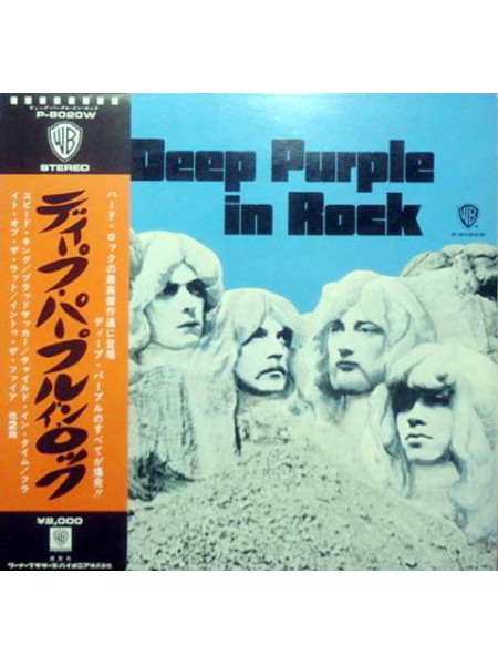 1403723		Deep Purple ‎– In Rock, Green Warner Label, Obi копия	Hard Rock	1970	Warner Bros. Records P-8020W	NM/NM	Japan	Remastered	1970