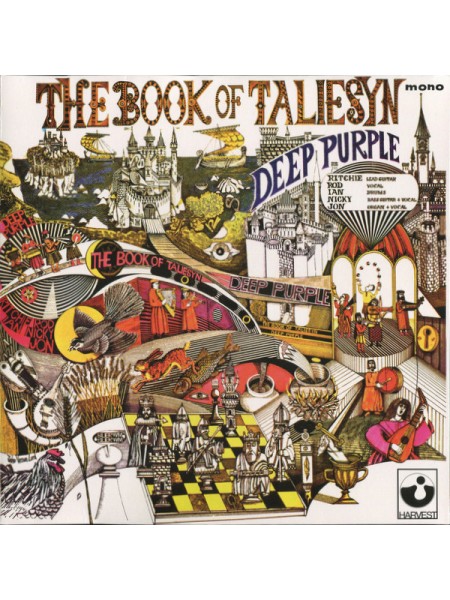 1800282	Deep Purple ‎– The Book Of Taliesyn	"	Prog Rock, Symphonic Rock"	1968	"	Harvest – HVL 751, Harvest – 2564618347"	S/S	Europe	Remastered	2015