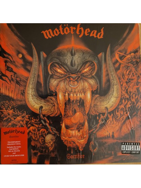 180520	Motörhead – Sacrifice   (Re 2023)  (ORANGE)	Hard Rock, Heavy Metal	1995	"	BMG – BMGCAT761LPX"	S/S	Europe