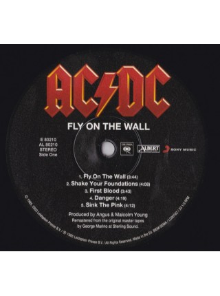 35003681		 AC/DC – Fly On The Wall	" 	Hard Rock, Blues Rock"	Black, 180 Gram	1985	" 	Columbia – E 80210"	S/S	 Europe 	Remastered	"	Nov 20, 2020 "