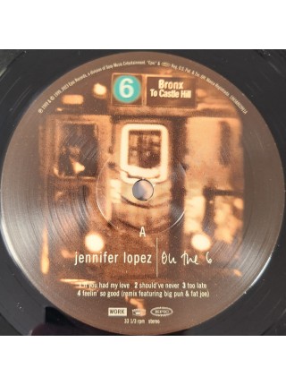 35002733		 Jennifer Lopez – On The 6   2LP	 Latin Pop	Black	1999	  Epic – 19658803991	S/S	 Europe 	Remastered	"	23 июн. 2023 г. "