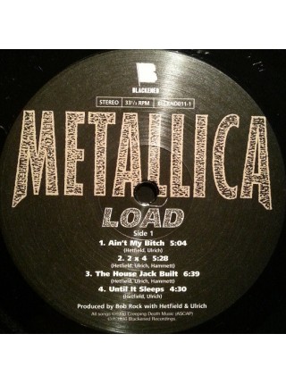 35002743		 Metallica – Load  2LP	" 	Hard Rock, Heavy Metal"		1996	" 	Blackened – BLCKND011-1"	S/S	 Europe 	Remastered	05.07.2015