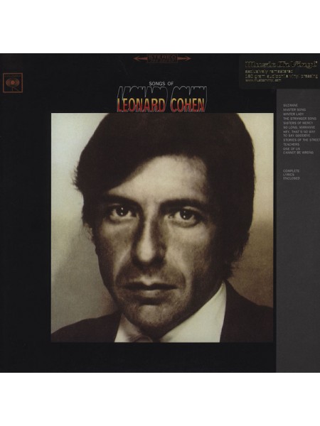 1800143	Leonard Cohen ‎– Songs Of Leonard Cohen	"	Ballad, Folk"	1968	"	Music On Vinyl – MOVLP326, Columbia – MOVLP326"	S/S	Europe	Remastered
