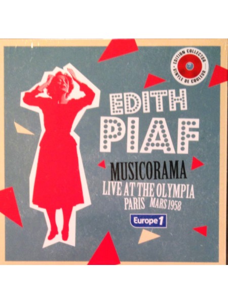 35006969	Edith Piaf – Musicorama Live At The Olympia Paris Mars 1958 (coloured)	Pop, Classical	2023	" 	Warner Music France – 5054197627965, Parlophone – 5054197627965"	S/S	 Europe 	Remastered	03.11.2023