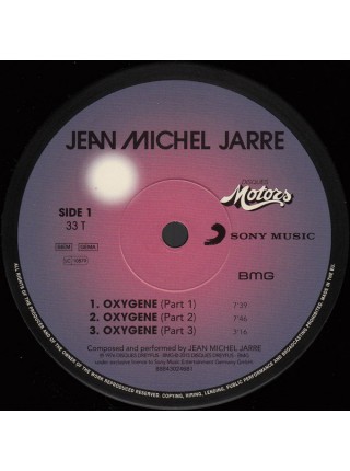 33000704	 Jean Michel Jarre – Oxygene	" 	Synth-pop, Ambient"	  Remastered, 180 Gram	1976	" 	Les Disques Motors – 88843024681, Sony Music – 88843024681, BMG – 88843024681"	S/S	 Europe 	Remastered	10.09.15