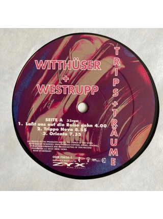 1800317	Witthüser (Witthuser) + Westrupp ‎– Trips + Träume	Psychedelic Rock, Krautrock	1971	"	Ohr – OHR 70036-1, Pilz (2) – OHR 70036-1"	S/S	Europe	Remastered	2008
