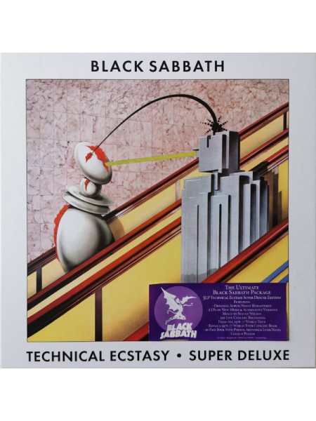 1800328	Black Sabbath – Technical Ecstasy Super Deluxe, Box Set 5LP	"	Hard Rock, Heavy Metal"	1976	"	BMG – BMGCAT518BOX"	S/S	Europe	Remastered	2021