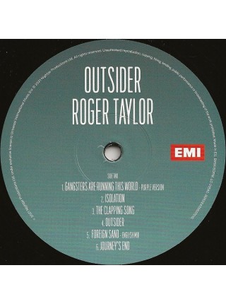 1800334	Roger Taylor – Outsider	"	Rock, Blues"	2021	"	EMI – 00602435807010"	S/S	Europe	Remastered	2021