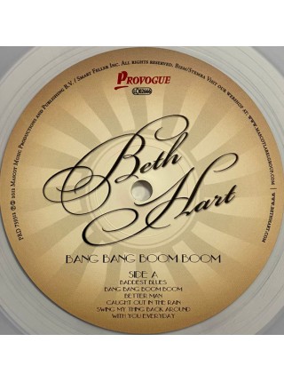 35014233	Beth Hart – Bang Bang Boom Boom 	" 	Blues Rock, Country Blues, Piano Blues"	Translucent	2012	" 	Provogue – PRD739312"	S/S	 Europe 	Remastered	18.02.2022