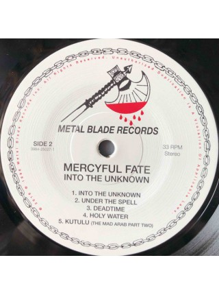 35014184	 Mercyful Fate – Into The Unknown	" 	Heavy Metal"	Black, 180 Gram	1996	"	Metal Blade Records – 3984-25027-1 "	S/S	 Europe 	Remastered	13.10.2016