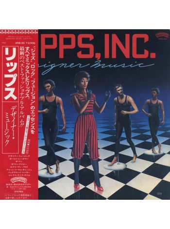 1400296		Lipps, Inc. – Designer Music   (no OBI)	Electronic, Disco, Funk/Soul	1981	Casablanca – 25S-33, Polystar – 25S-33	NM/EX	Japan	Remastered	1981
