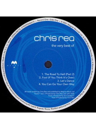 35000451	Chris Rea – The Very Best Of  2lp   Black Vinyl/Gatefold	" 	Pop Rock, Blues Rock, Soft Rock"	2001	Remastered	2018	" 	Magnet (2) – 0190295646615"	S/S	 Europe 