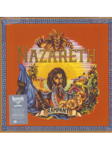 35000731	Nazareth  – Rampant ,  Remastered, Blue Vinyl 	" 	Hard Rock, Classic Rock, Blues Rock"	1974	Remastered	2022	" 	Warner Music Group – 4050538801422"	S/S	 Europe 