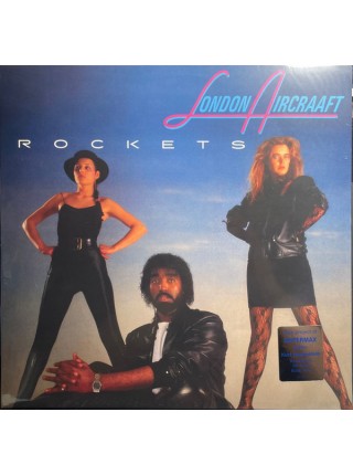 35000038	London Aircraaft – Rockets   ,Limited 180 Gram Black Vinyl 	" 	Disco"	1984	Remastered	2023	" 	DISCONANCE – DISC: 002"	S/S	 Europe 