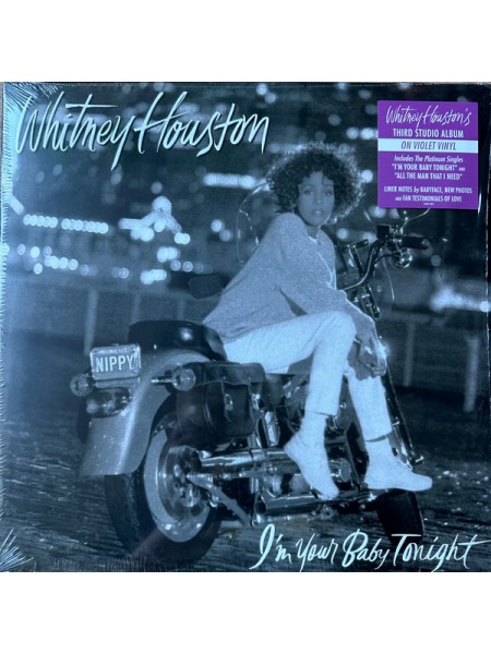 35015350	 	 Whitney Houston – I'm Your Baby Tonight	" 	Electronic, Funk / Soul, Pop"	Violet, Limited	1990	" 	Arista – 19658714691"	S/S	 Europe 	Remastered	17.11.2023