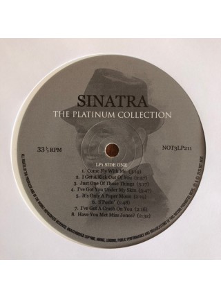 35015182	 	 Frank Sinatra – The Platinum Collection	" 	Swing, Ballad, Vocal"	White, Gatefold, 3lp	2015	" 	Not Now Music – NOT3LP211"	S/S	 Europe 	Remastered	27.11.2020