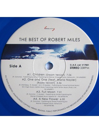 35015209	 	 Robert Miles – The Best Of Robert Miles	" 	Ambient House, Trance, House"	Black	2017	" 	Smilax Publishing – V17001"	S/S	 Europe 	Remastered	29.09.2023