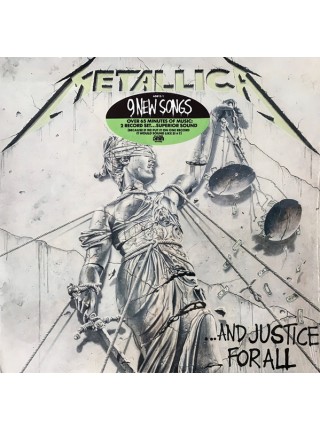 35004036	 Metallica – ...And Justice For All  2lp	" 	Heavy Metal, Thrash"	1988	" 	Blackened – BLCKND007R-1"	S/S	 Europe 	Remastered	"	2 нояб. 2018 г. "