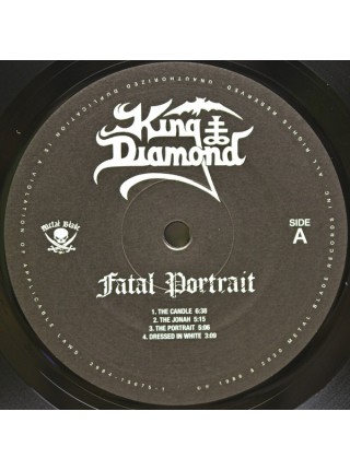 35009178	 King Diamond – Fatal Portrait	" 	Heavy Metal"	Black, 180 Gram	1986	" 	Metal Blade Records – 3984-15675-1"	S/S	 Europe 	Remastered	24.04.2020