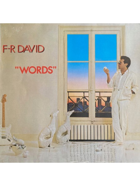 500516	F.R. David – Words	1982	Carrere – 2934 153	EX/EX	Germany