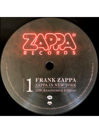 35007004		 Zappa – Zappa In New York  	Zappa In New York	Jewel, 3lp	1977	" 	Zappa Records – ZR3856-1"	S/S	 Europe 	Remastered	29.03.2019