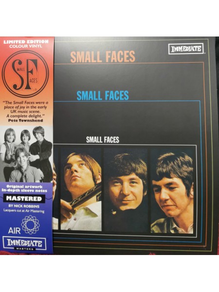 35004659	 Small Faces – Small Faces, White, 180 Gram, Mono, Limited 	" 	Mod, Psychedelic Rock"	1967	" 	Immediate – IMLP008C"	S/S	 Europe 	Remastered	2023