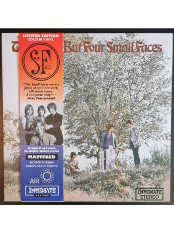 35004660	 Small Faces – There Are But Four Small Faces, Pink Translucent, 180 Gram, Limited 	" 	Mod, Psychedelic Rock"	1967	  Immediate – IMLP52002C	S/S	 Europe 	Remastered	2023