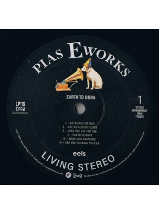 35004693	 Eels – Earth To Dora	" 	Rock, Pop"	2020	" 	E Works Records – EWORKS116LP"	S/S	 Europe 	Remastered	2020