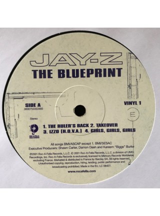 35016697	 	 Jay-Z – The Blueprint	"	Hip Hop "	Black, 180 Gram, Gatefold, 2lp	2001	" 	Roc-A-Fella Records – 0600753353479"	S/S	 Europe 	Remastered	31.10.2011