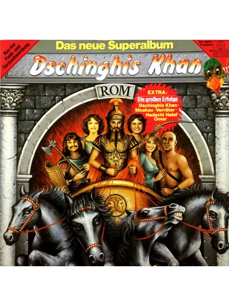 1403681	Dschinghis Khan – Rom	Jupiter Records – 202 150	1980	Jupiter Records – 202 150, Jupiter Records – 202 150-502	NM-/NM	Germany