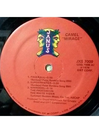 1403685	Camel – Mirage	Prog Rock	1974	Janus Records – JXS 7009	NM-/NM	USA