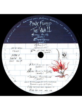 1403695	Pink Floyd ‎– The Wall, 2lp	Prog Rock	1979	"	Harvest – SHDW 411"	NM/NM	England