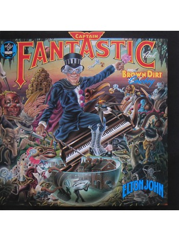 1403691		Elton John - Captain Fantastic And The Brown Dirt Cowboy,Альбомный, вкладка, 2 буклета,  no OBI	Pop Rock	1975	DJM Records – IFS-80217	NM-/EX+	Japan	Remastered	1975