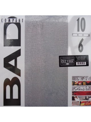 33000105	 Bad Company  – 10 From 6	" 	Classic Rock"	  Milky Clear	1985	" 	Atlantic – R1 81625 / 603497829682"	S/S	 Europe 	Remastered	06.10.23