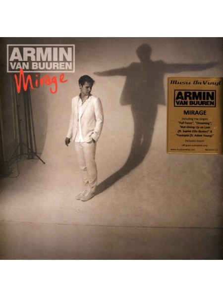 35014274	Armin van Buuren – Mirage, 2lp 	"	Trance, Progressive Trance "	Black, 180 Gram, Gatefold	2010	" 	Music On Vinyl – MOVLP2712, Armada (4) – MOVLP2712"	S/S	 Europe 	Remastered	04.02.2022