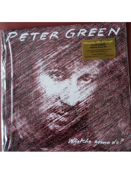 35014287	 Peter Green  – Whatcha Gonna Do?	"	Blues Rock "	Silver, 180 Gram, Limited	1981	"	Music On Vinyl – MOVLP2494 "	S/S	 Europe 	Remastered	19.01.2024