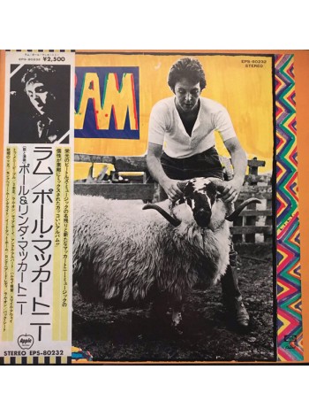 1404757		Paul & Linda McCartney – Ram	no OBI		1971	Apple Records – EPS 80232	NM/NM	Japan	Remastered	1975