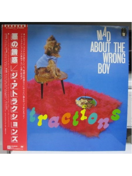 400942	Attractions – Mad About The Wrong Boy NO OBI, PROMO		1980	F-Beat – P-10941X	NM/NM	Japan