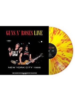 35000091	Guns N' Roses – Live (New York City 1988) , Yellow/Red Splatter Vinyl, 180 Gram	 Heavy Metal, Blues Rock	1988	Remastered	2022	" 	Second Records – SRFM0017, Second Records – SRFM0017SP"	S/S	 Europe 