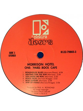 35005545		 The Doors – Morrison Hotel	 Psychedelic Rock, Classic Rock	Black, 180 Gram, Gatefold	1970	" 	Elektra – 8122-79865-3"	S/S	 Europe 	Remastered	11.09.2009