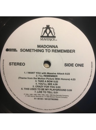 35005537	 Madonna – Something To Remember	" 	Electronic, Pop"	1995	" 	Maverick – 8122796396"	S/S	 Europe 	Remastered	30.08.2013