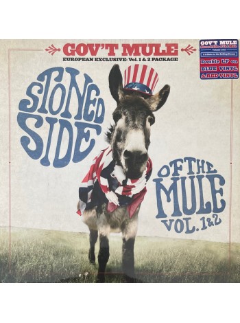 35006488	 Gov't Mule – Stoned Side Of The Mule - Vol.1 & 2  2lp	" 	Blues Rock"	Blue & Red, Gatefold	2014	" 	Provogue – PRD 7447 1-2, Mascot Label Group – PRD 7447 1-2"	S/S	 Europe 	Remastered	27.05.2022