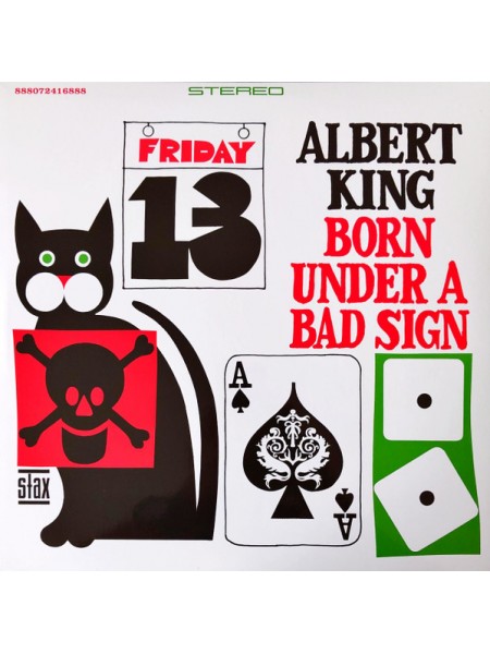 35006509	 Albert King – Born Under A Bad Sign	" 	Electric Blues, Rhythm & Blues, Soul"	1967	 Stax – CR00513, Craft Recordings – CR00513	S/S	 Europe 	Remastered	21.4.2023