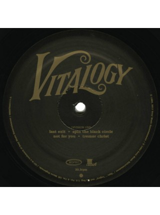 35006503		 Pearl Jam – Vitalogy 2lp	" 	Rock & Roll, Grunge"	Black, 180 Gram, Gatefold, Gold Foil Stamp	1994	" 	Epic – 88697843111-JK1, Legacy – 88697843111-JK1"	S/S	 Europe 	Remastered	25.03.2016