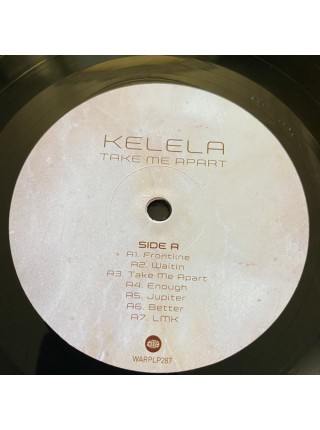 35003858	 Kelela – Take Me Apart	" 	Contemporary R&B, Bass Music"	2017	" 	Warp Records – WARPLP287"	S/S	 Europe 	Remastered	2017